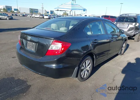 2012 Honda Civic Lx from USA, damaged, VIN 19XFB2F59CE304605
